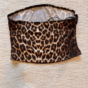 SHEIN Leopard Print Face Mask